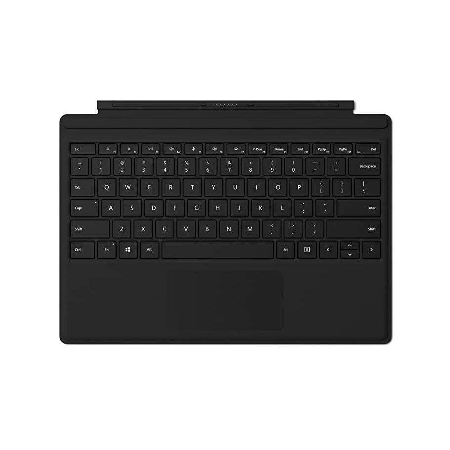 Microsoft Surface Pro Type Cover in black. Microsoft Surface Pro Type Cover in black.